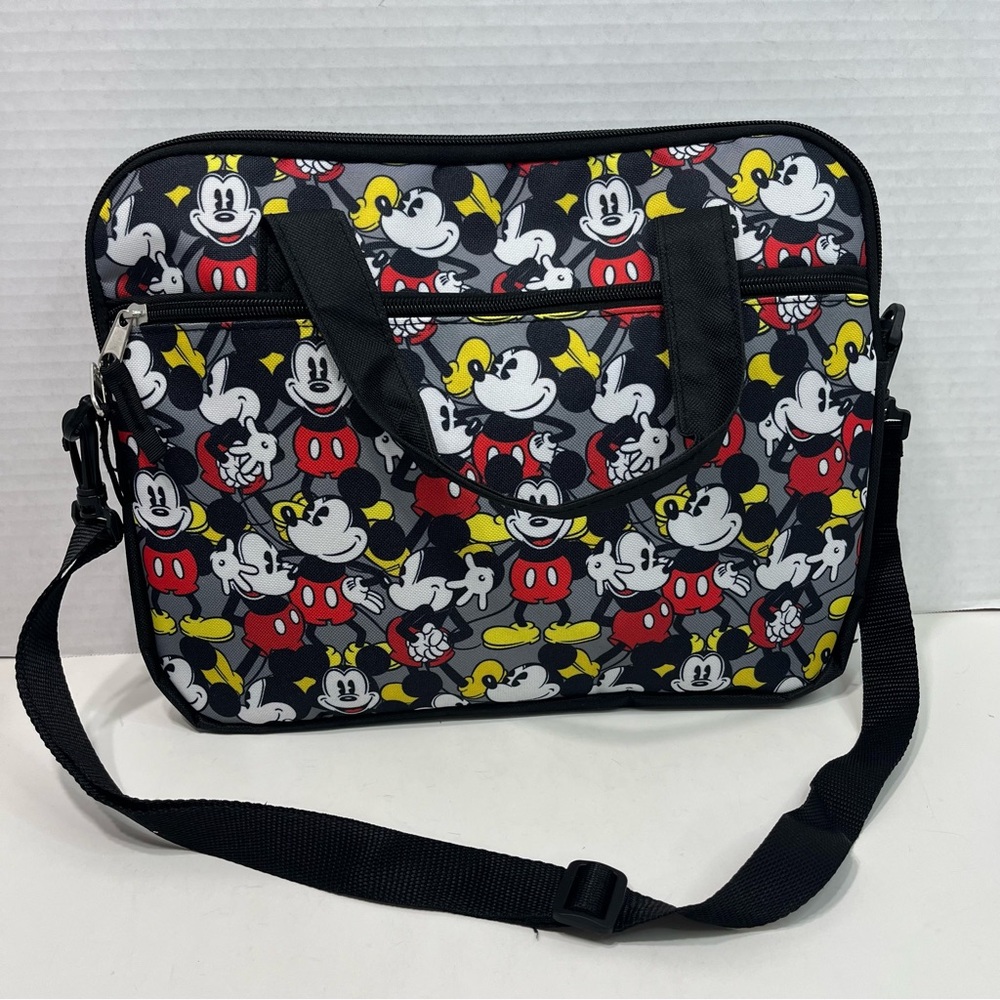 DISNEY Tablet Bag Mickey Mouse All Over Print Tablet Case with Shoulder Strap